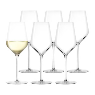 Stölzle Lausitz Weißweingläser Starlight 410 ml 6er Set 