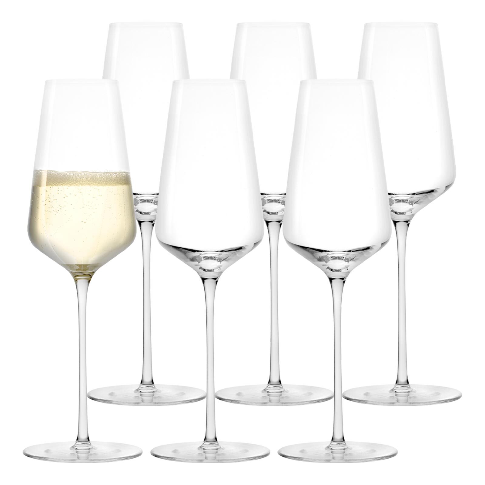 St&ouml;lzle Lausitz Champagnergl&auml;ser Starlight 290 ml 6er Set 