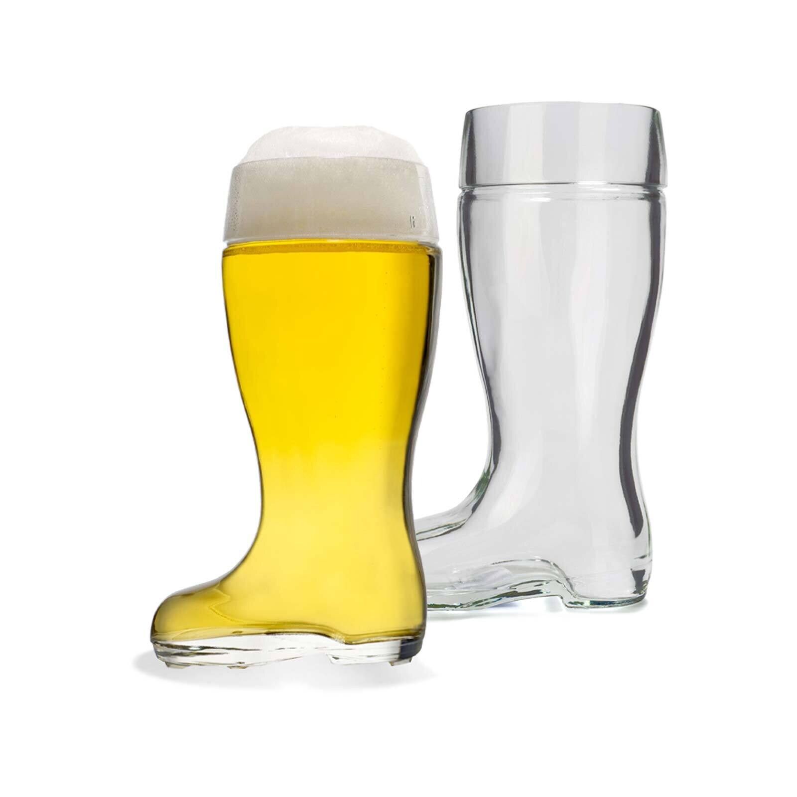 Biergläser Stiefel  2er Set