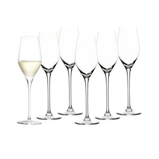 Stölzle Lausitz Champagnerkelche Exquisit Royal 265 ml 6er Set 