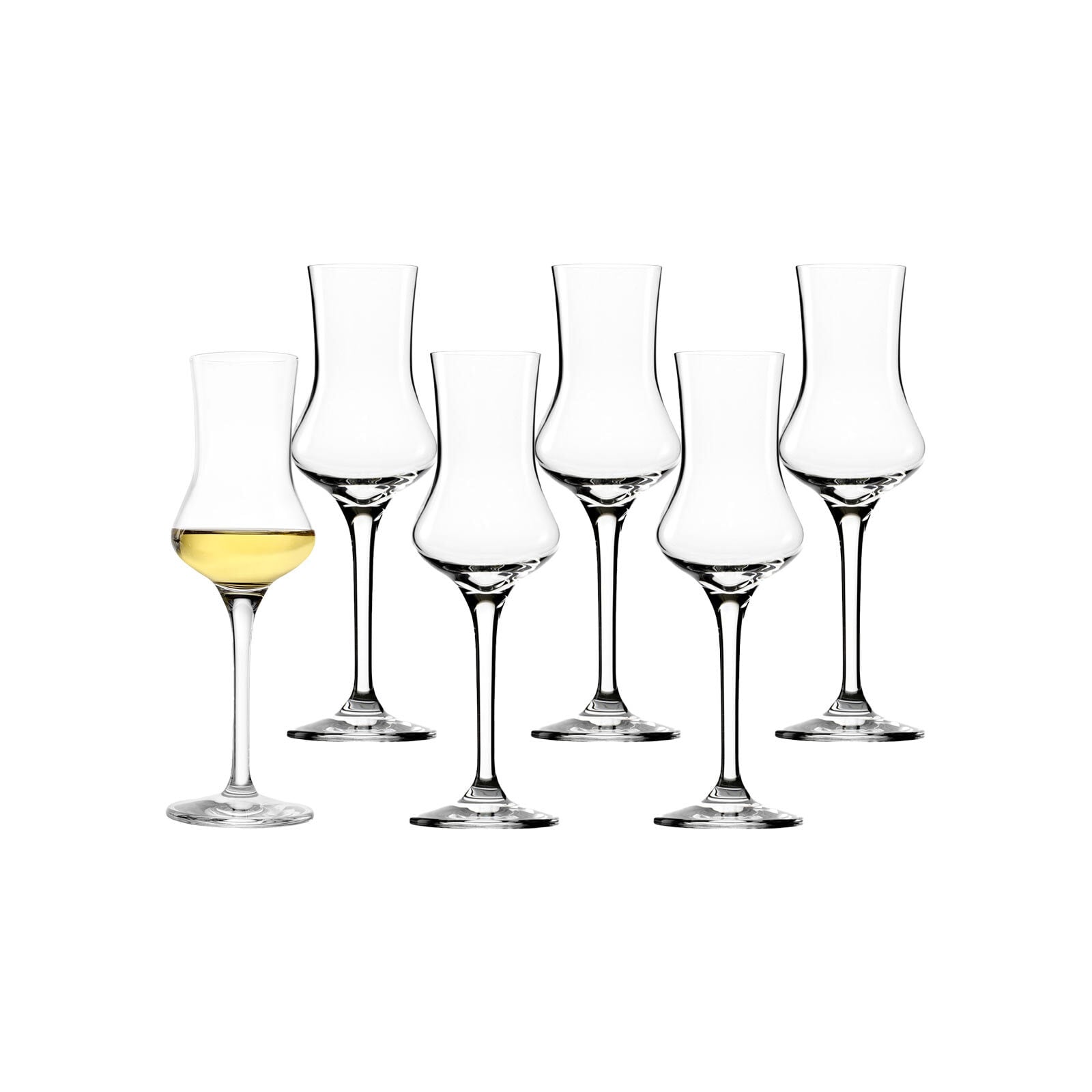 St&ouml;lzle Lausitz Destillatgl&auml;ser Grappa 90 ml 6er Set 