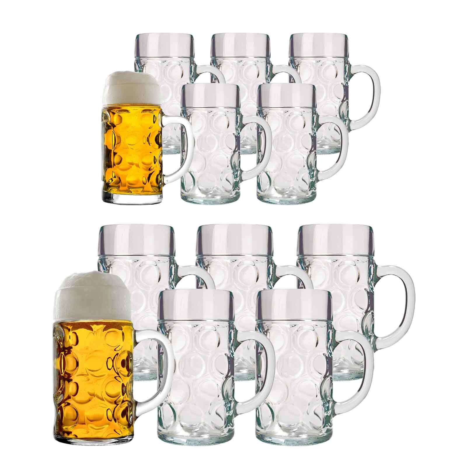 Bierkrüge Isar  + 1l 12er Set