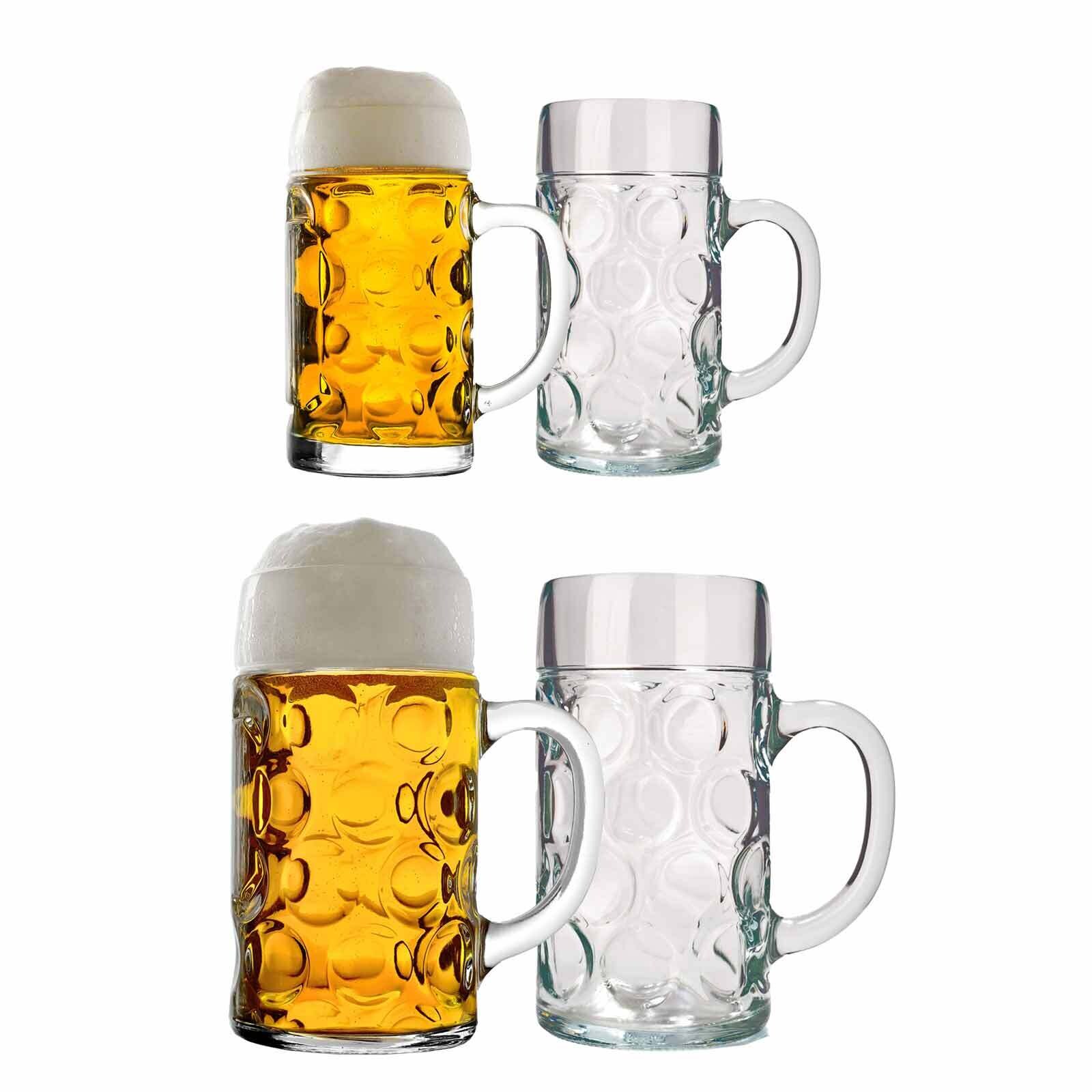 Bierkrüge Isar  + 1l 4er Set