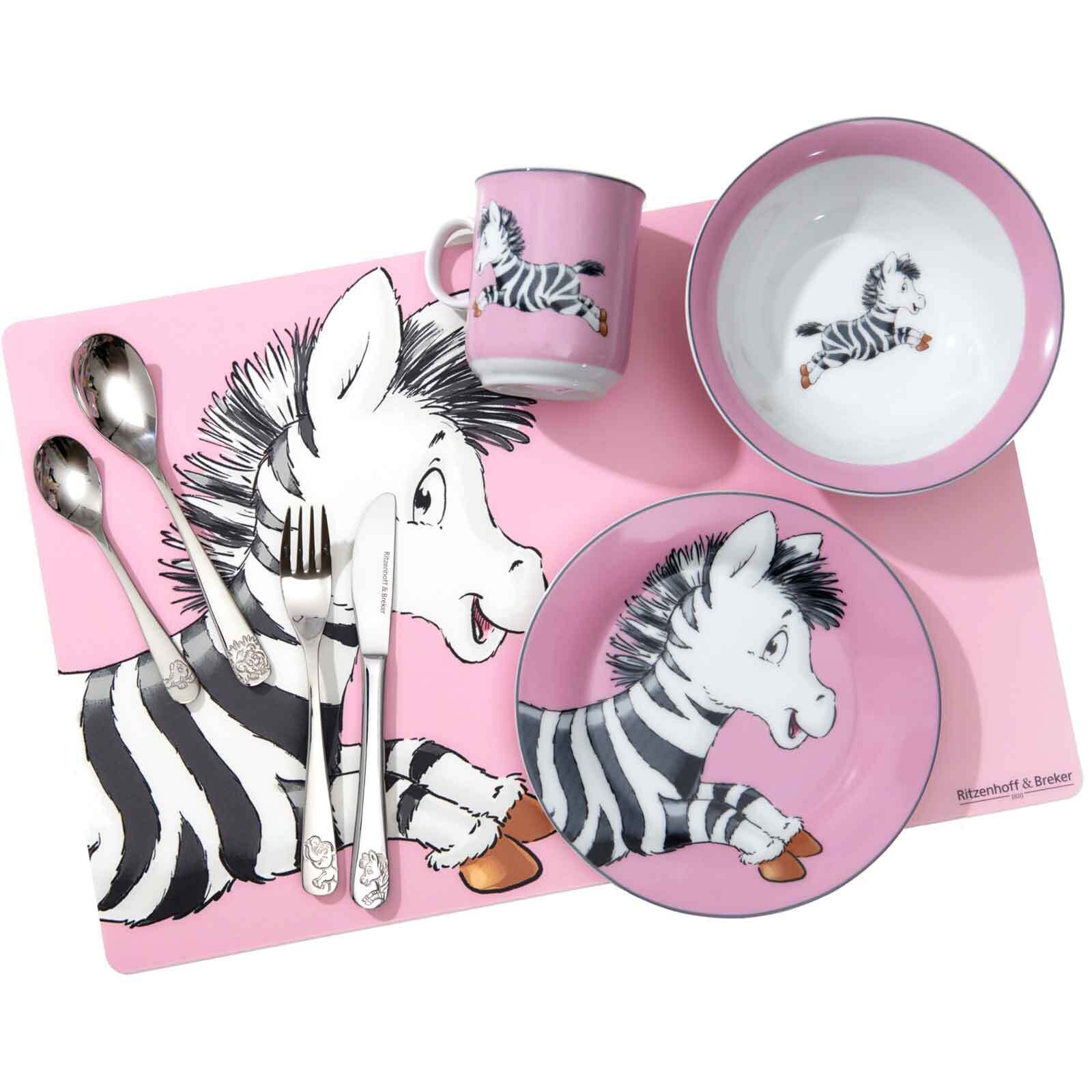 Kindergeschirr Happy Zoo 8er Set