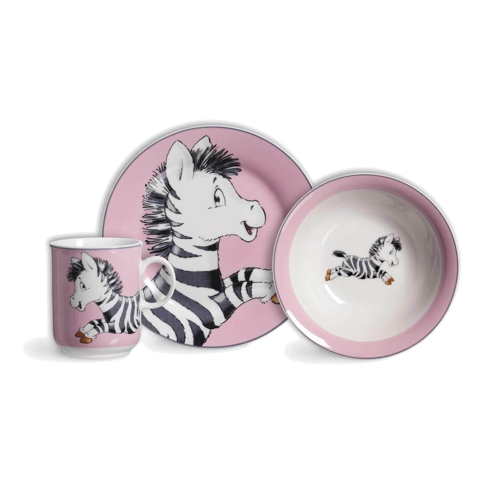 Kindergeschirr Happy Zoo 3er Set