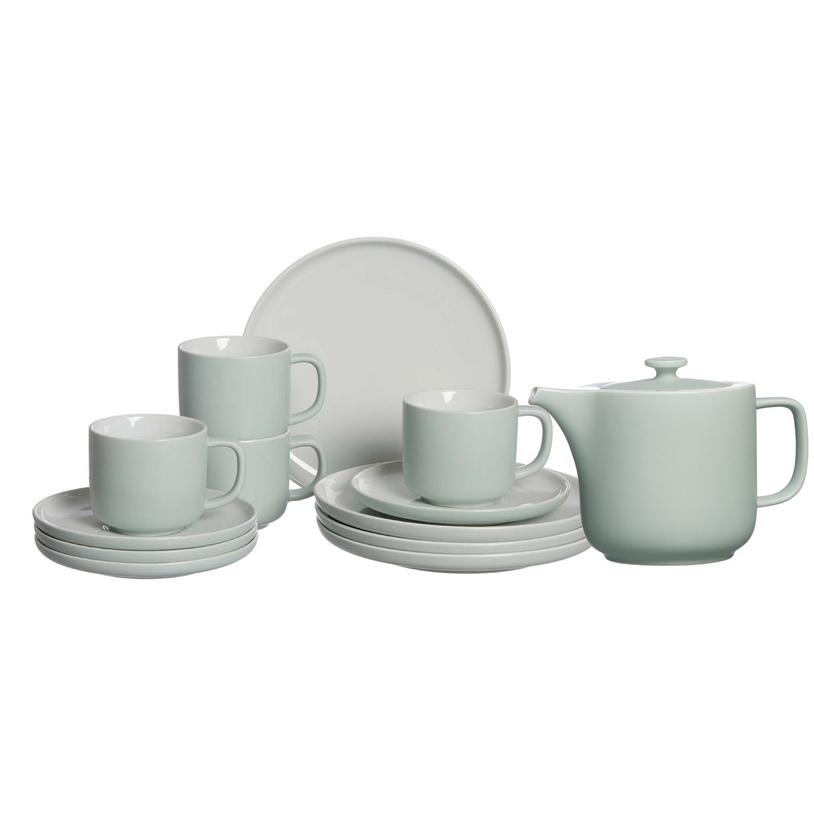 Kaffeeservice mit Kanne Jasper 13er Set