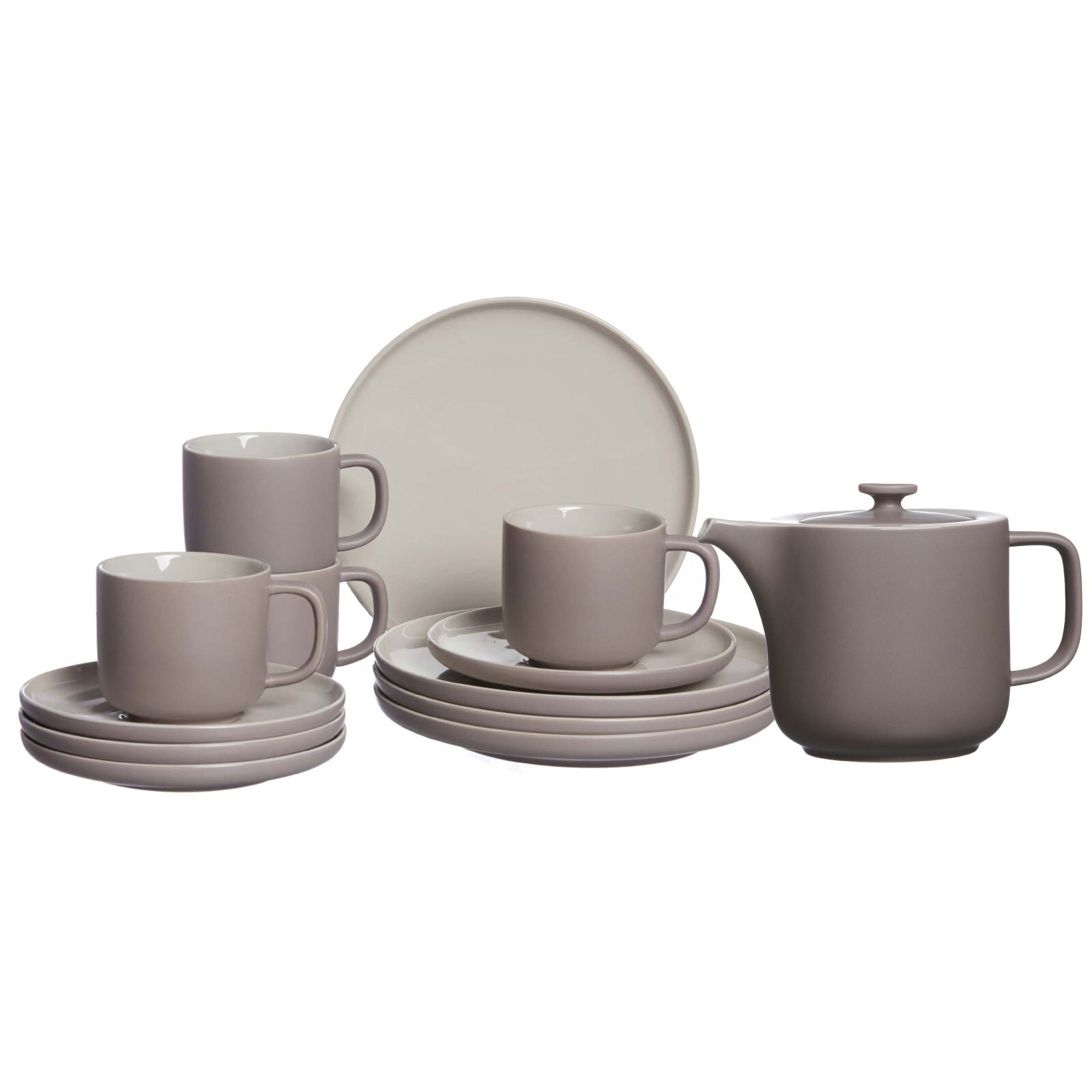 Ritzenhoff & Breker Kaffeeservice mit Kanne Jasper 13er Set 