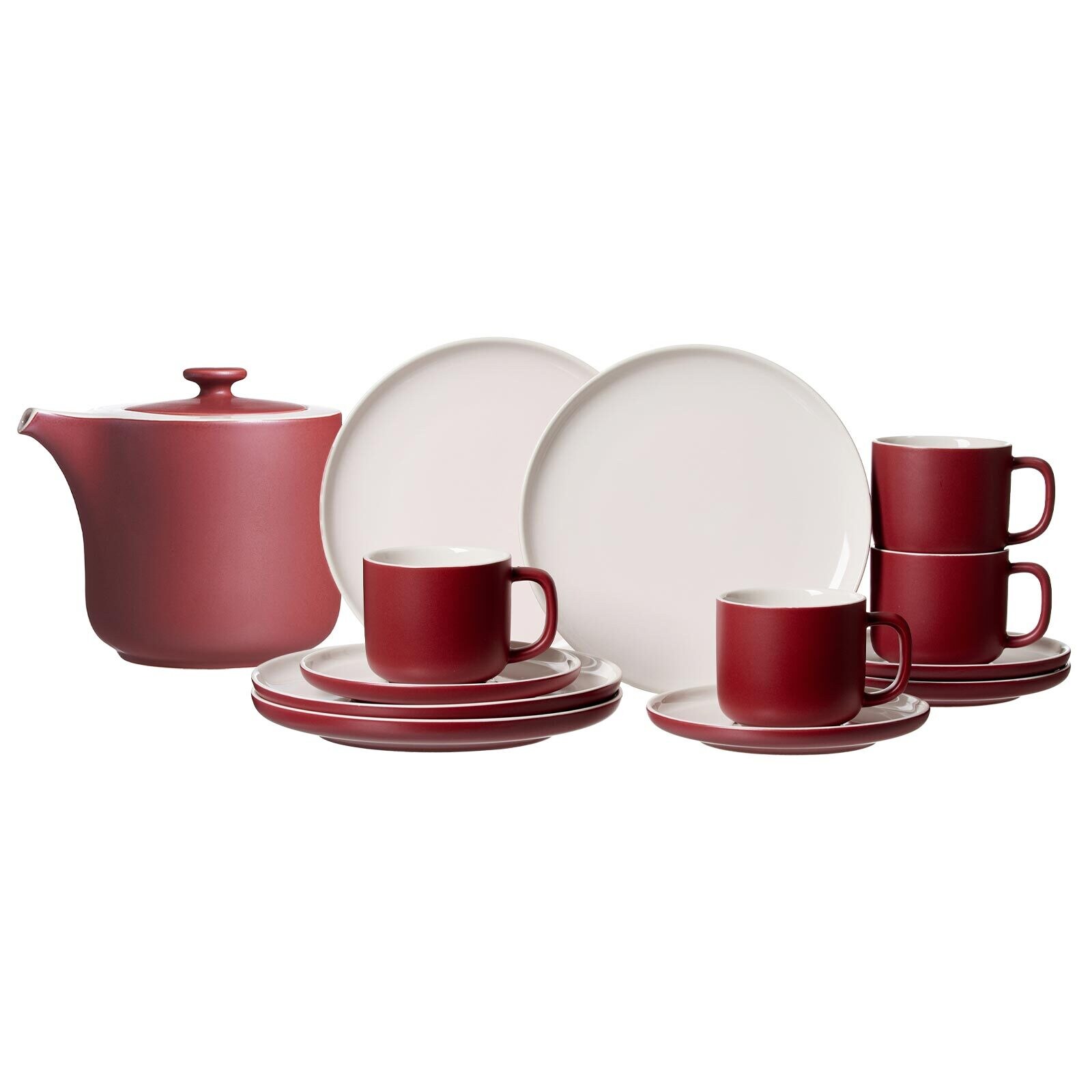 Kaffeeservice mit Kanne Jasper 13er Set