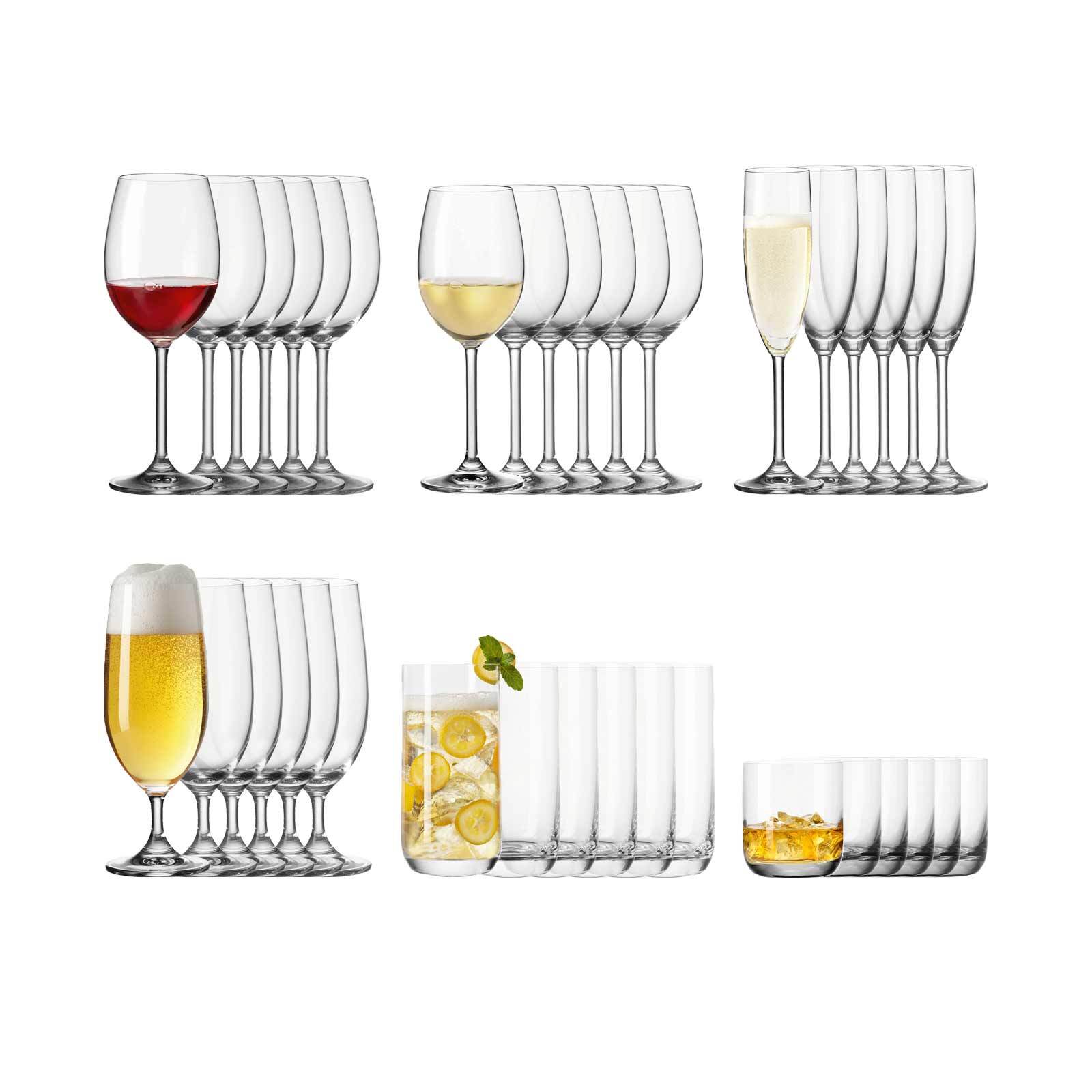 Leonardo Komplettgl&auml;serset Daily 