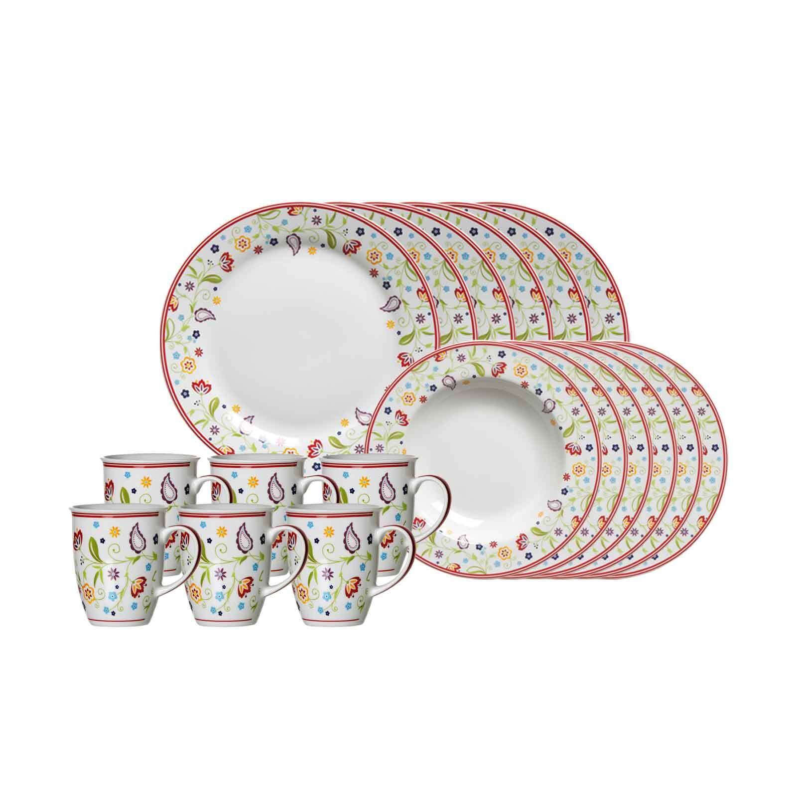 Tafelservice Shanti Doppio 18er Set