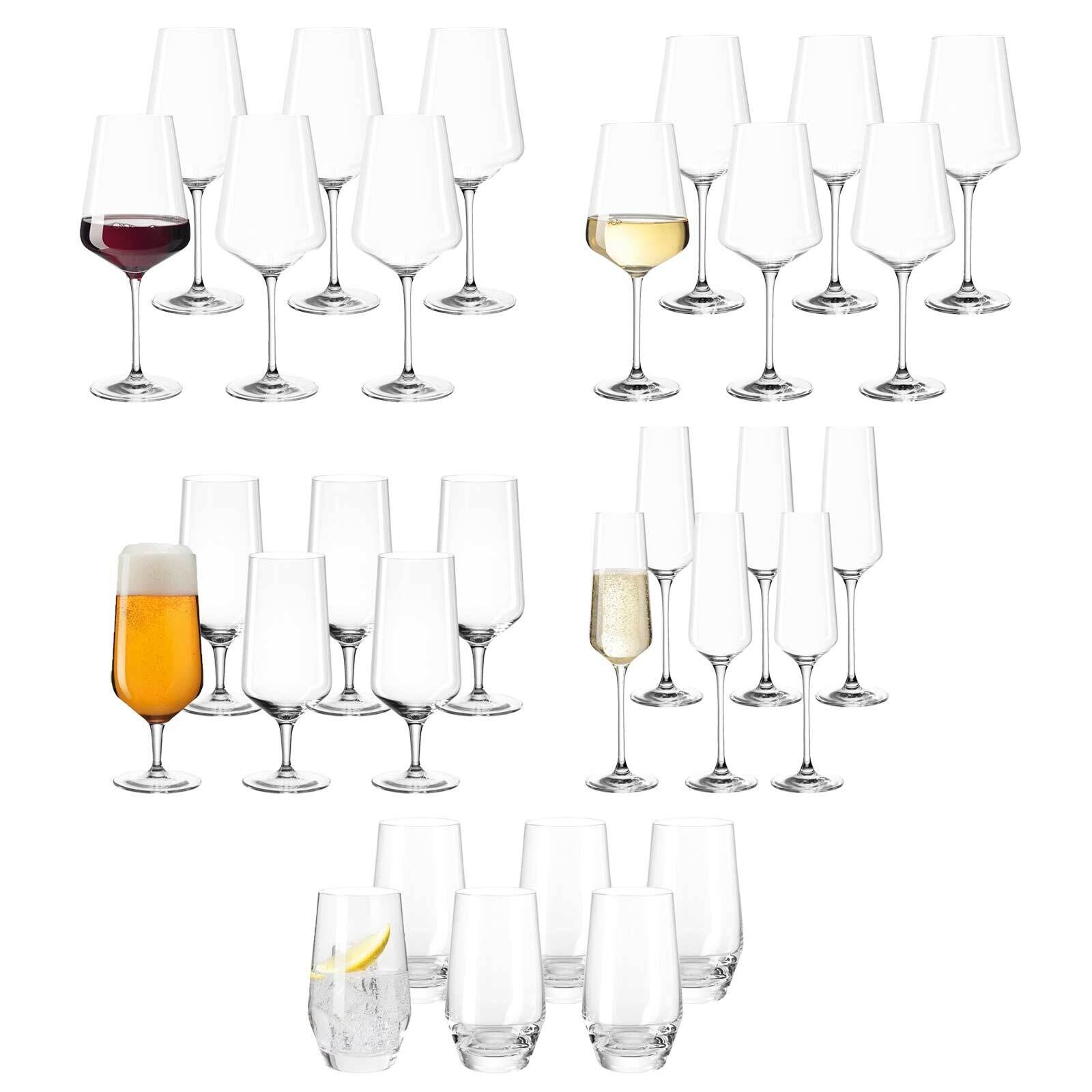 Gläserset Bier, Sekt, Wein Puccini 30er Set