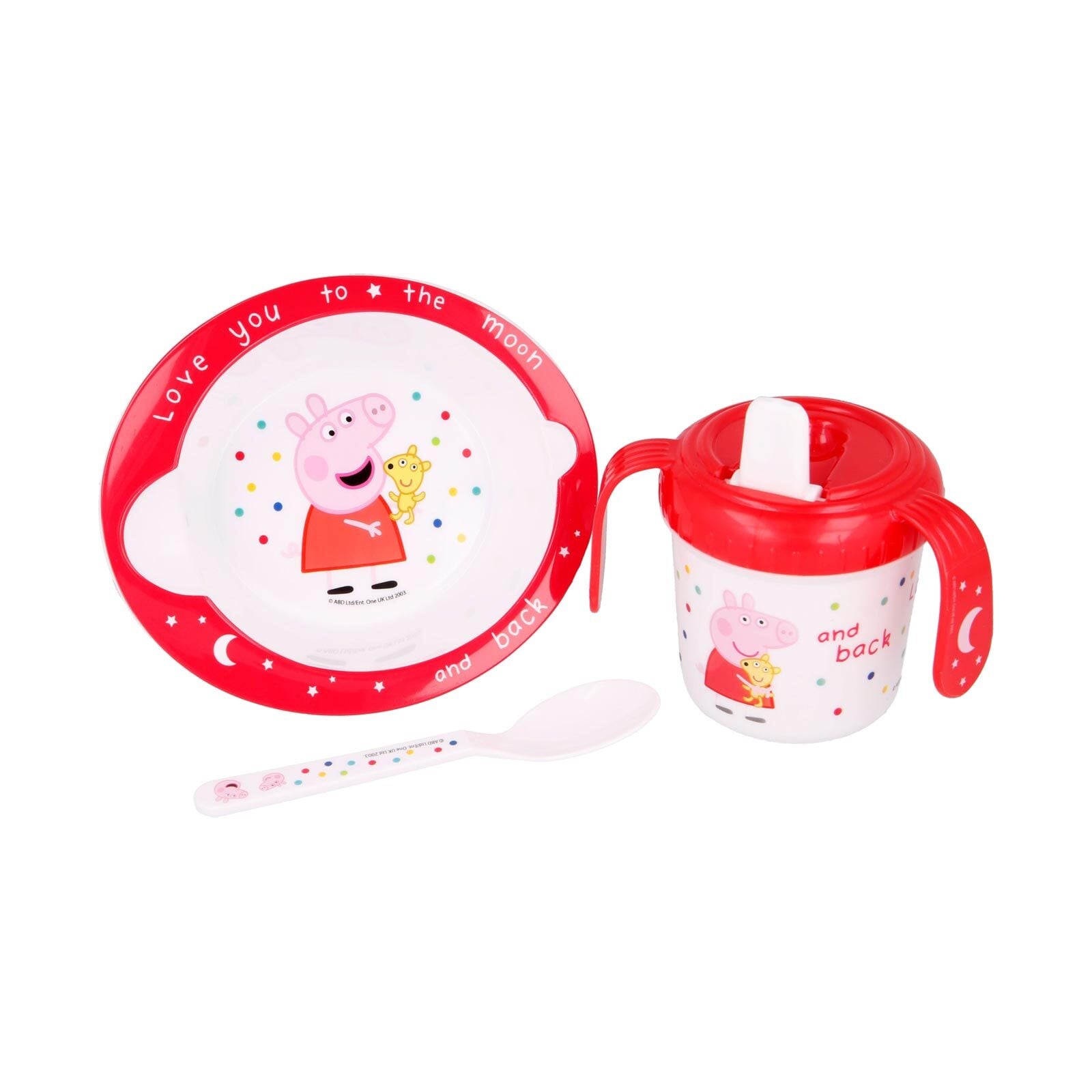 Stor Babygeschirr Peppa Pig 3er Set 