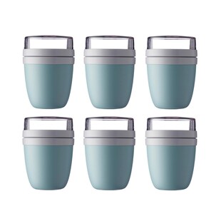 Mepal Lunchpot Ellipse ø 10.7 cm 6er Set 