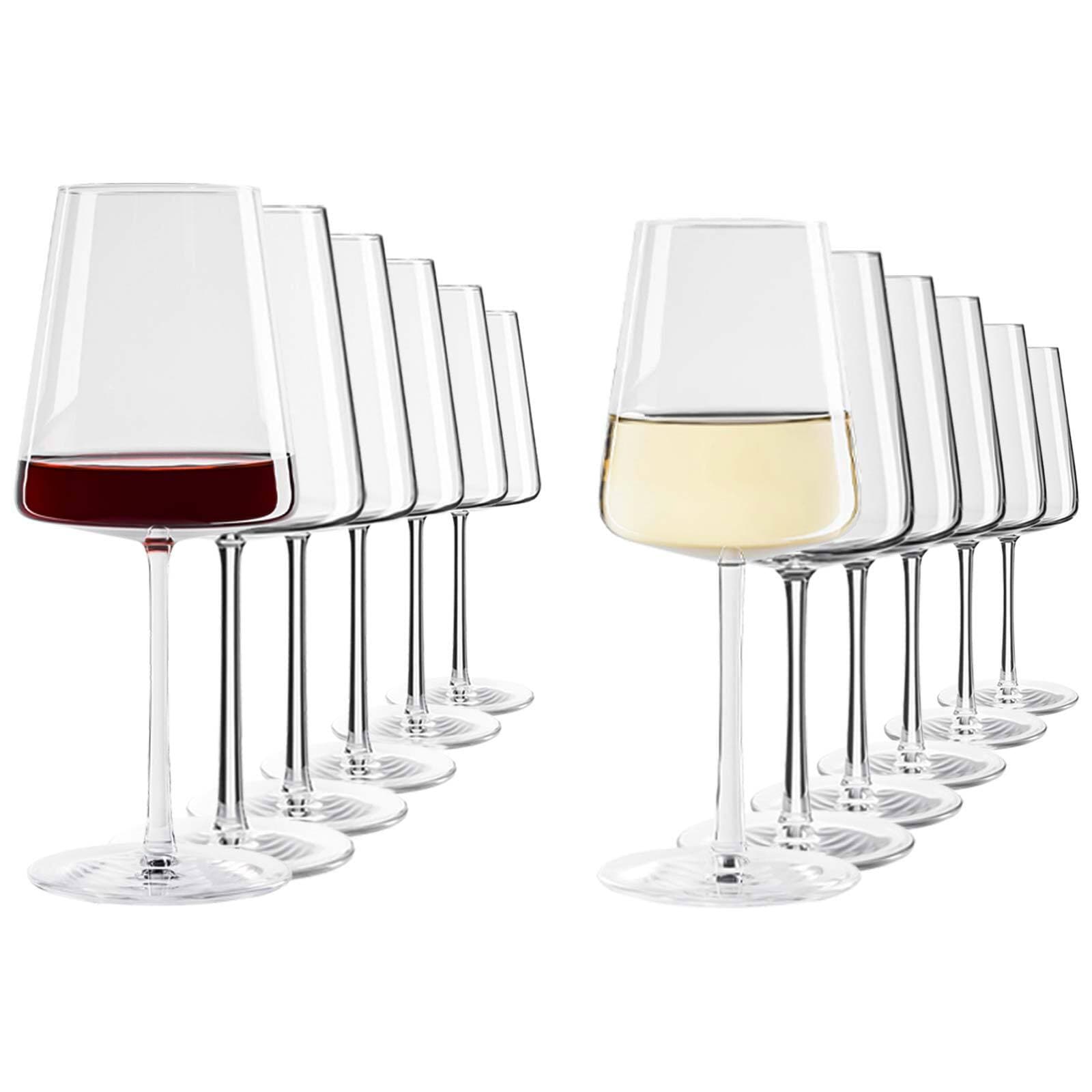 St&ouml;lzle Lausitz Rot- und Wei&szlig;weingl&auml;ser Power 520 ml + 400 ml 12er Set 