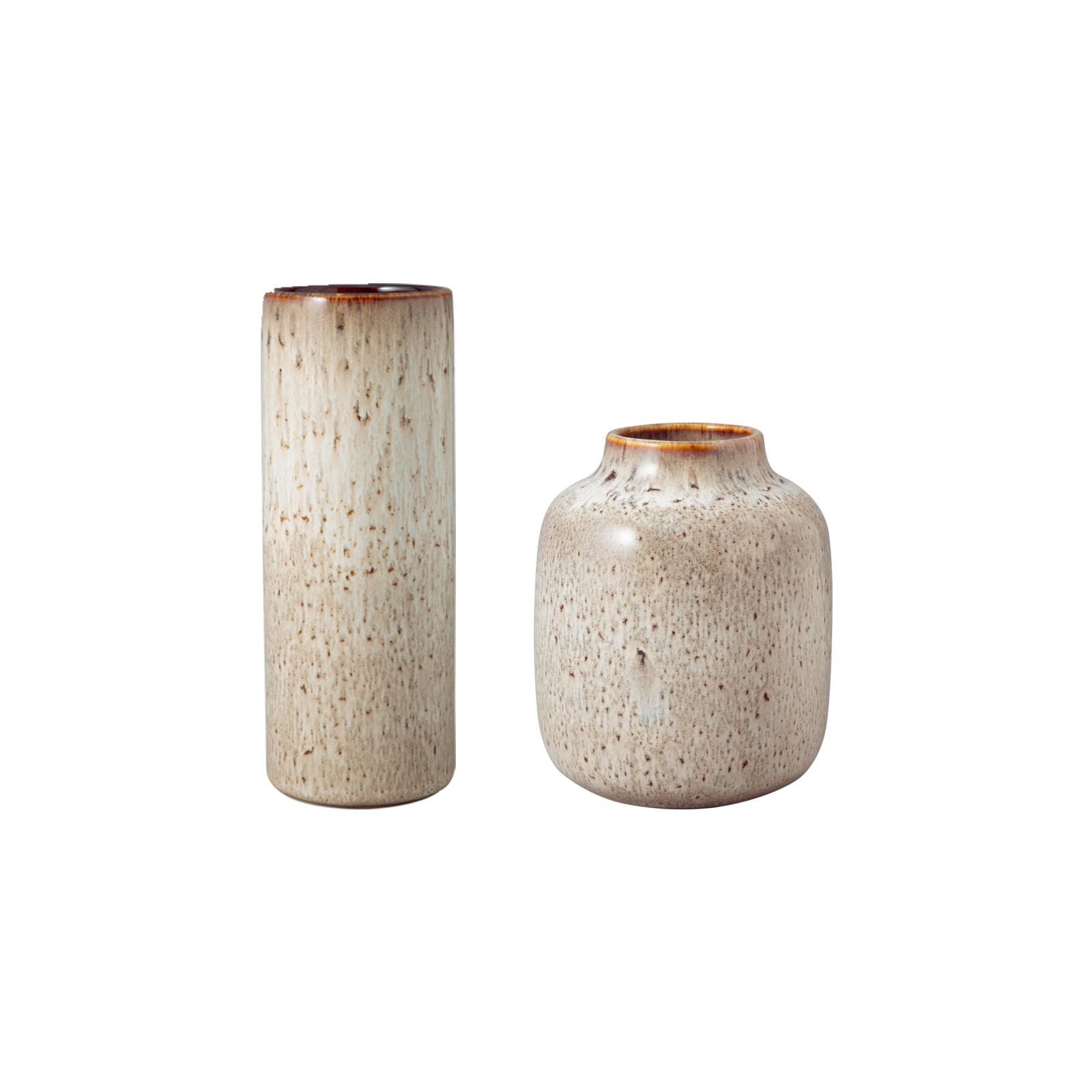 like. by Villeroy & Boch Vasen Lave Home 15,5 cm + 20 cm 2er Set 