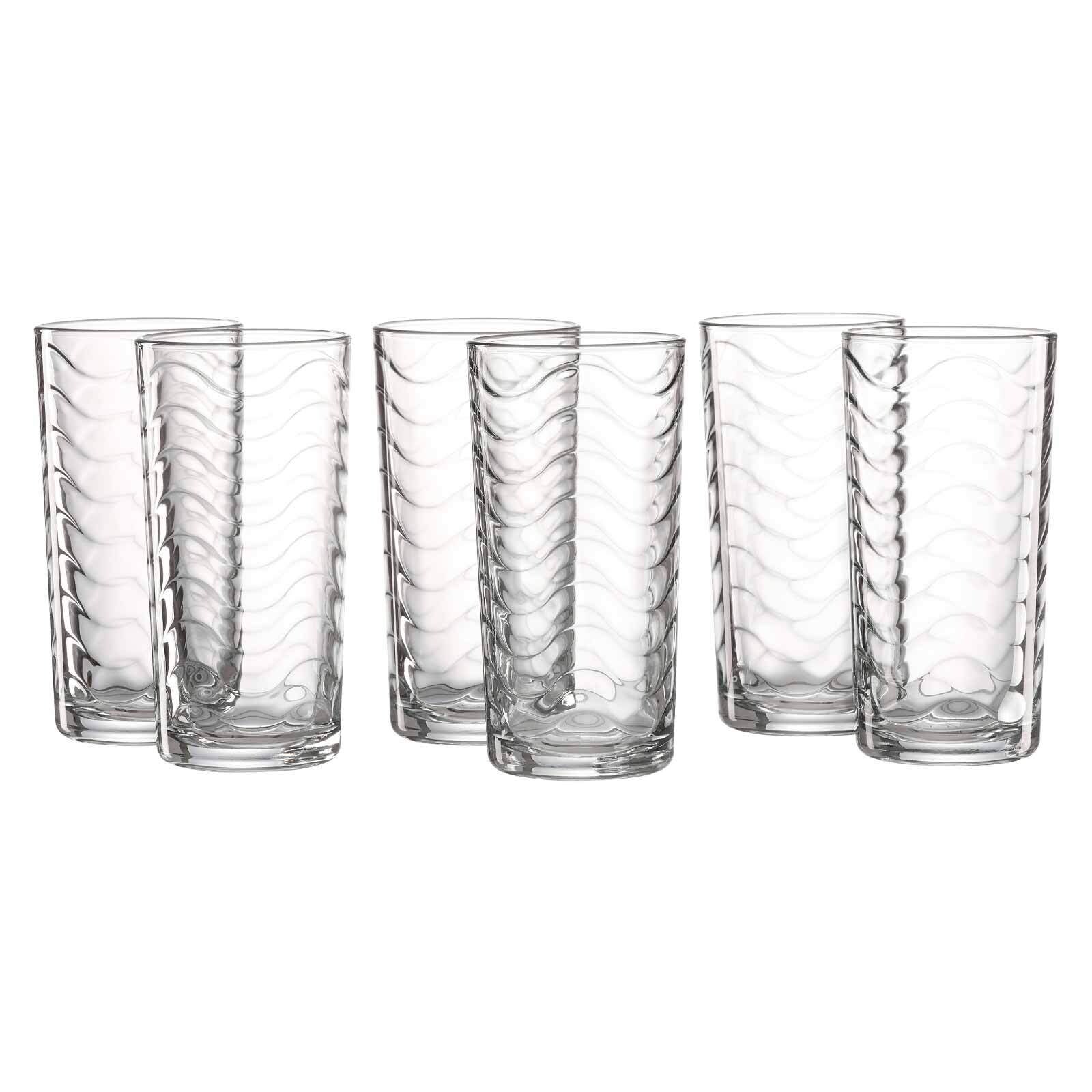 Longdrinkgläser WAVE  6er Set