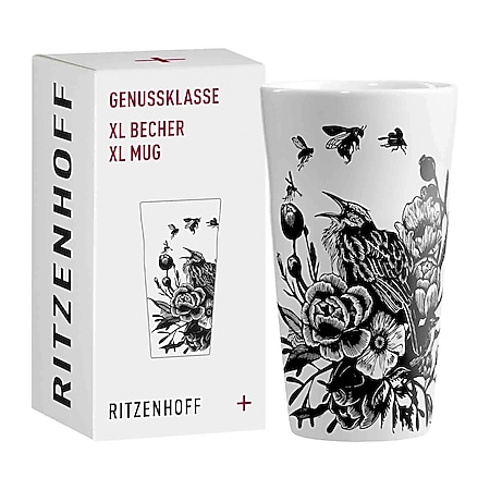 Ritzenhoff Kaffeebecher XL Genussklasse 525 ml 
