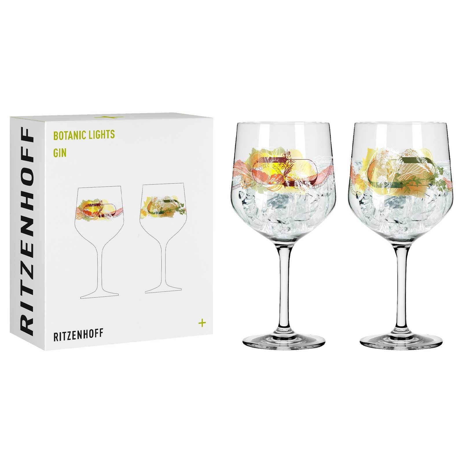 Ritzenhoff Gin-Gl&auml;ser Botanic Lights 720 ml 2er Set 