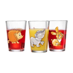 Ritzenhoff & Breker Kindergläser Waldtiere 205 ml 3er Set 