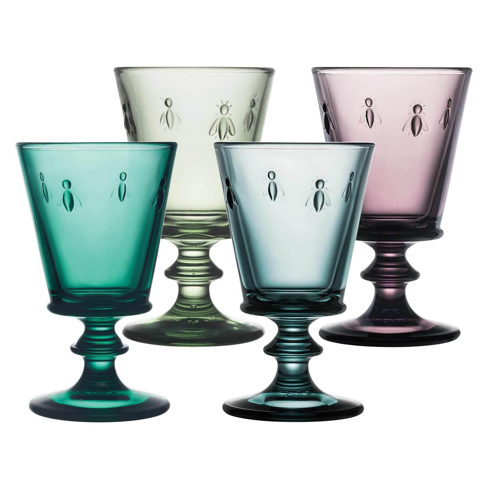 Weingläser Biene Abeille  4er Set