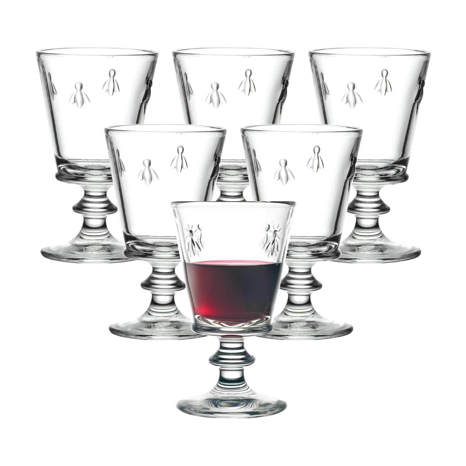 Weingläser Biene Abeille  6er Set