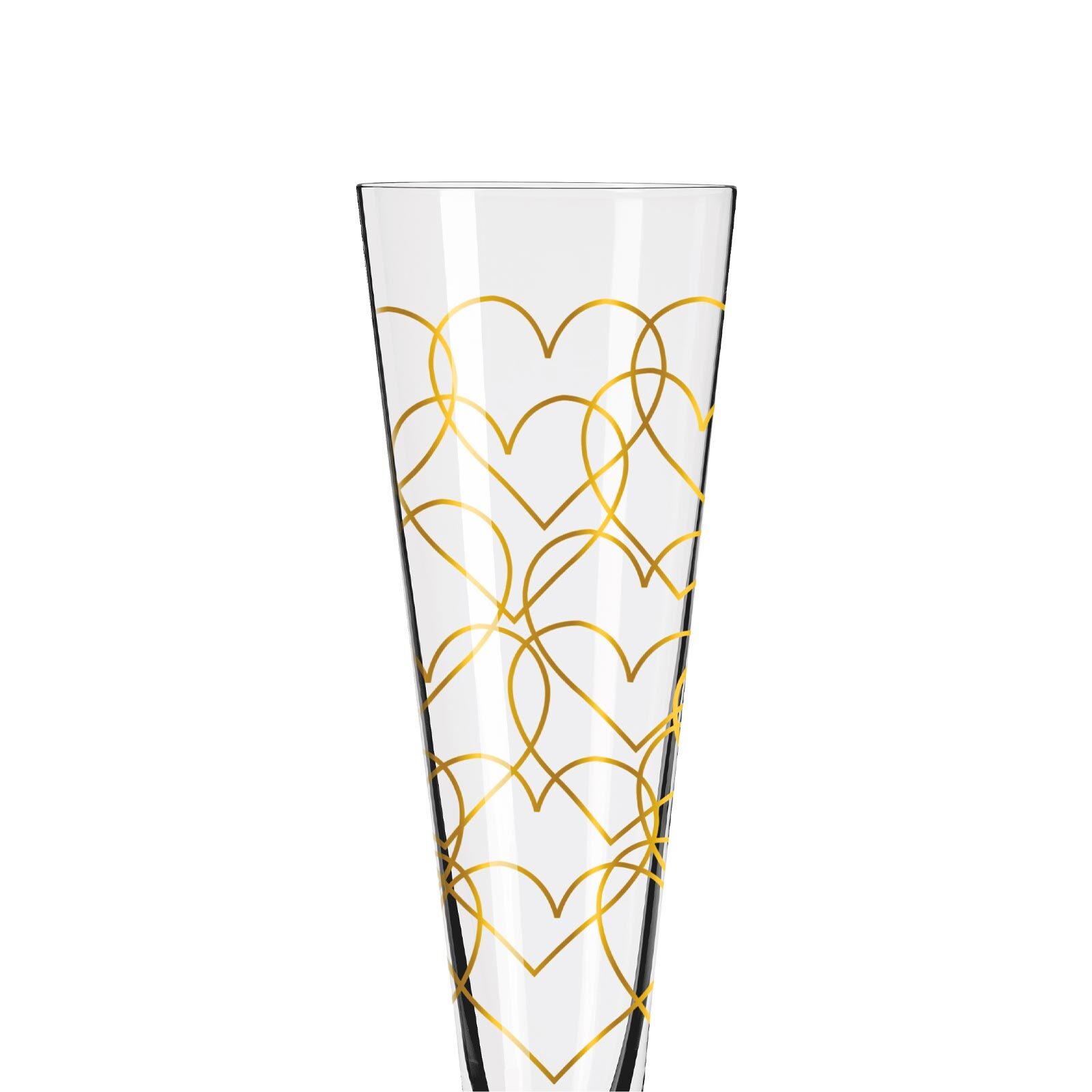 RITZENHOFF 1071032 champagneglas 200 ml - Serie Goldnacht Nr. 32 - Orchideeënmotief met echt goud - Made in Germany