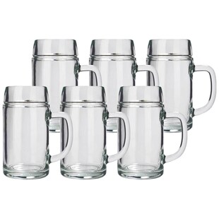 Stölzle Lausitz Maßkrug STYRIA 1000 ml 6er Set 
