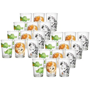 Ritzenhoff & Breker Kindergläser Happy Zoo 205 ml 24er Set 