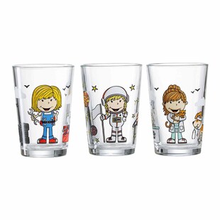 Ritzenhoff & Breker Kindergläser Berufe Mädchen 205 ml 3er Set 
