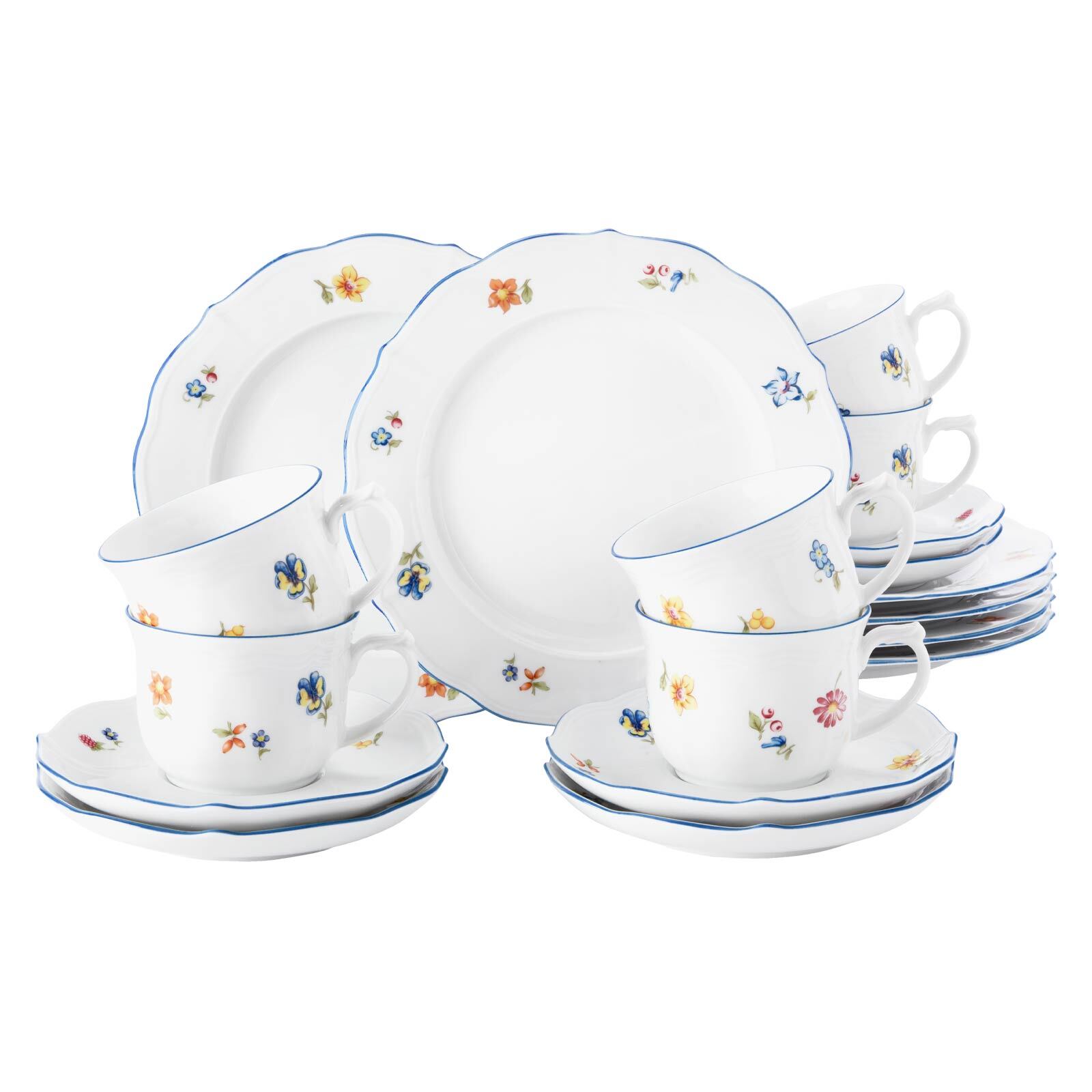 Seltmann Weiden Kaffeeservice Sonate Nostalgie 18er Set 