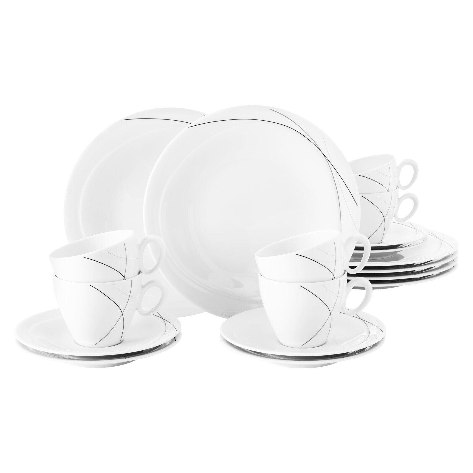 Kaffeeservice Trio Highline 18er Set