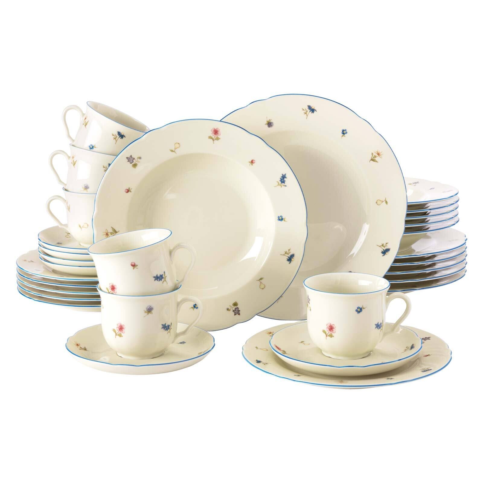 Kombiservice Marieluise Streublumen 30er Set