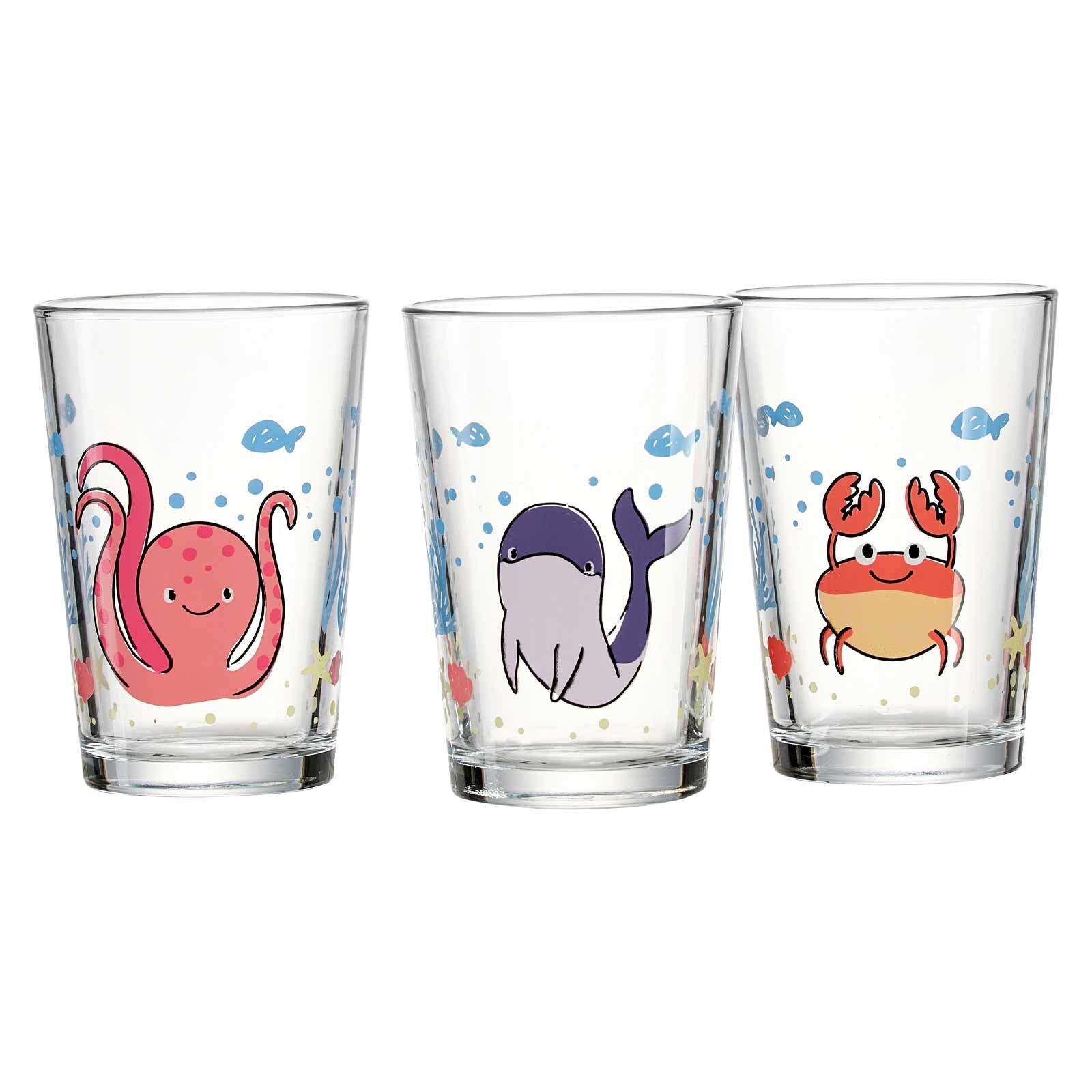 Kindergläser Unterwasserwelt  3er Set