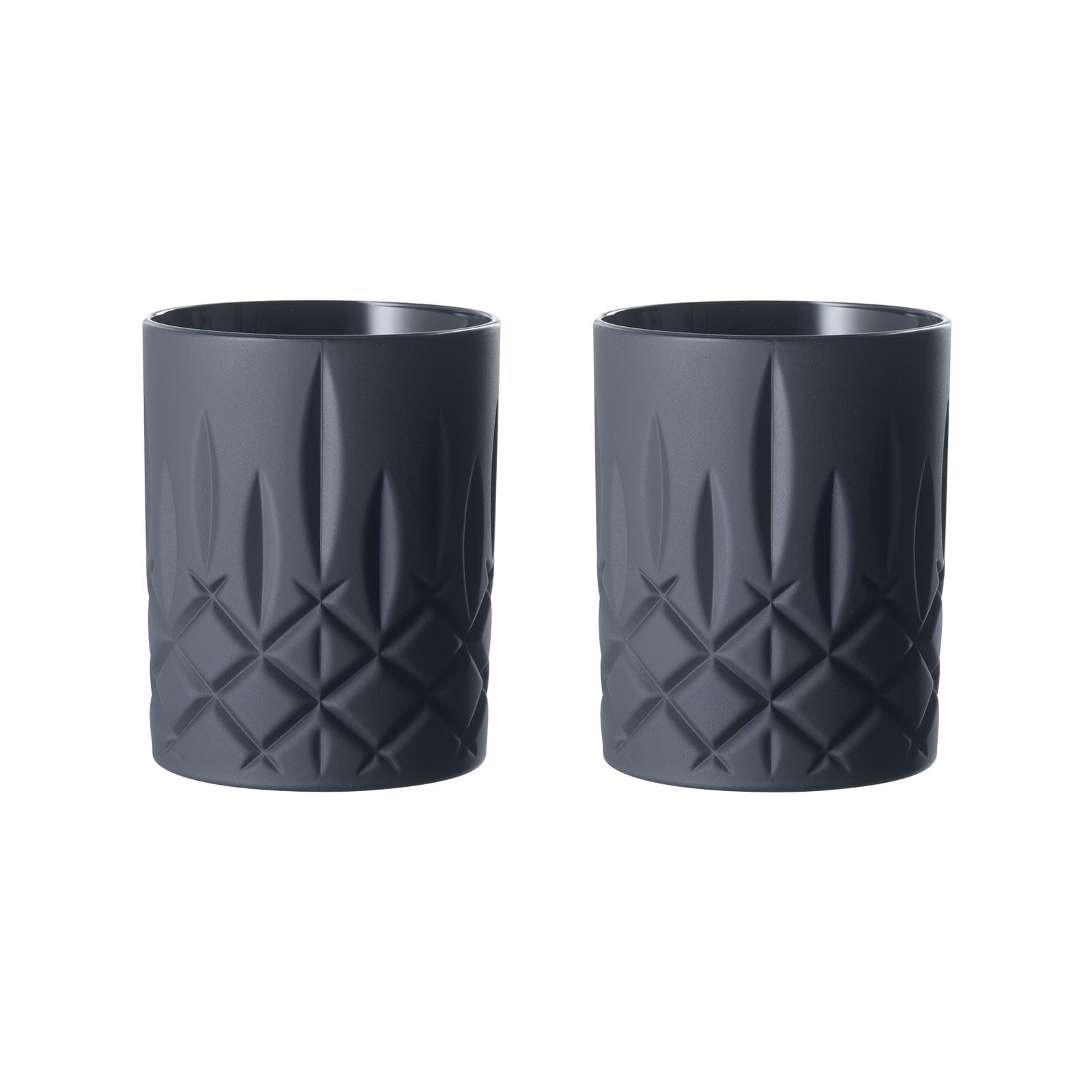 Nachtmann Whiskygl&auml;ser Noblesse Black Edition 295 ml 2er Set 