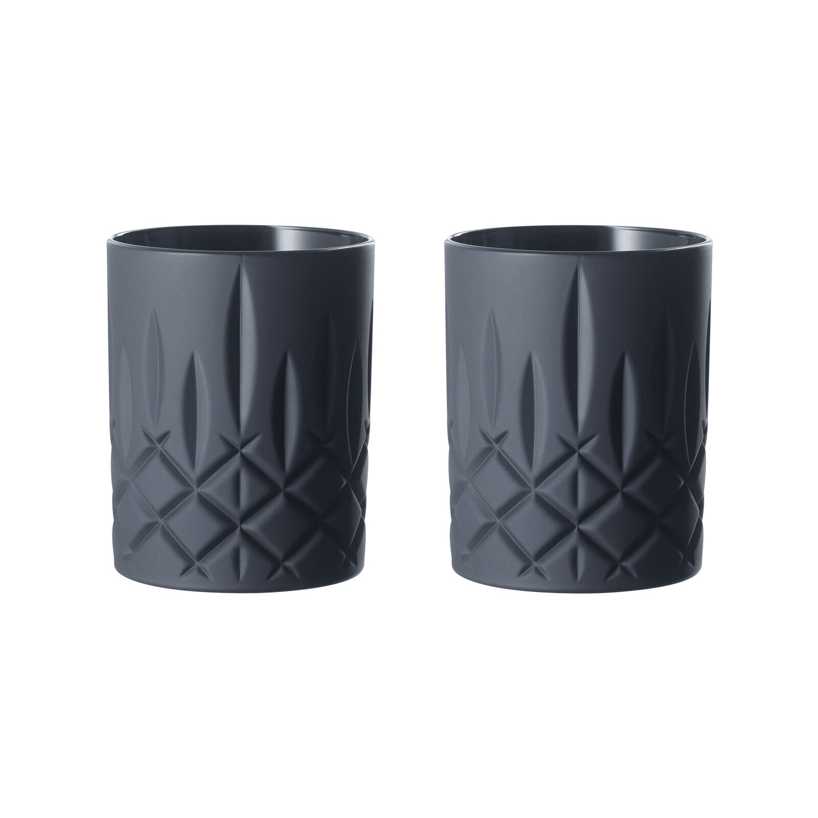 Whiskygläser Noblesse Black Edition  2er Set