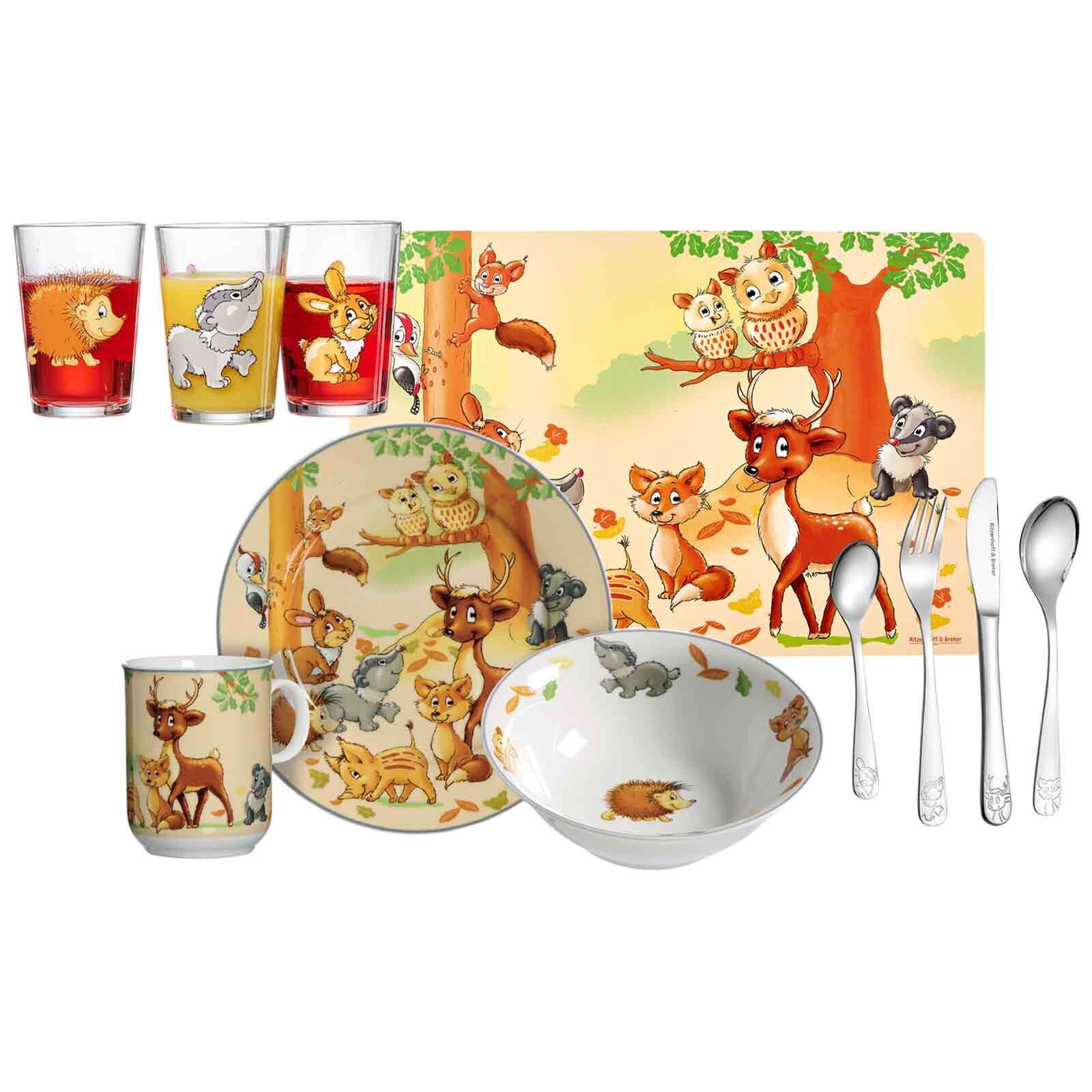 Kinderset Waldtiere 11er Set