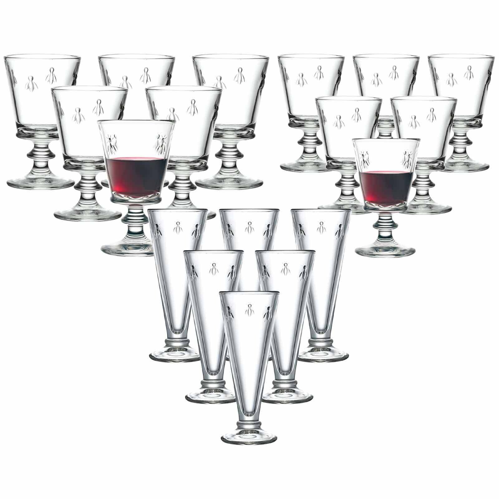 Wein- und Sektgläser Biene Abeille 18er Set