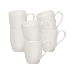 vivo | Villeroy & Boch Group Kaffeebecher Basic White 260 ml 6er Set 