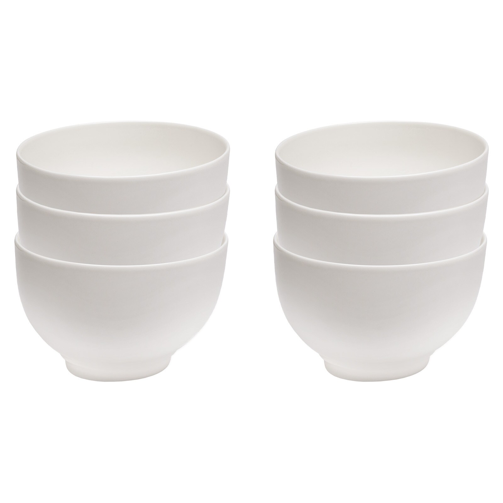 vivo    Group Müslischalen Basic White ø 12 cm 6er Set