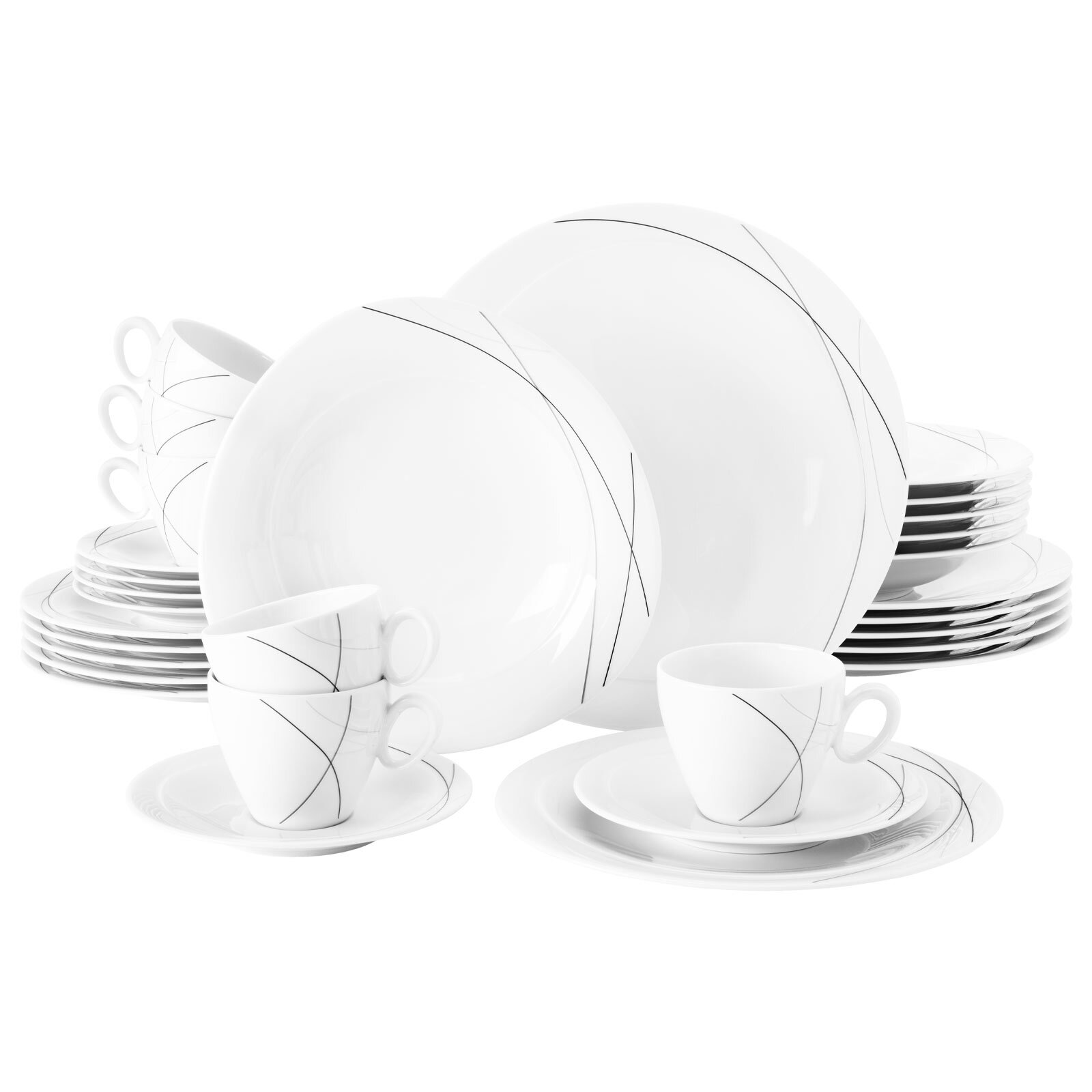 Seltmann Weiden Kombiservice Trio Highline 30er Set 