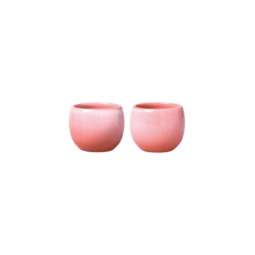 Eierbecher Perlemor Home Coral  2er Set