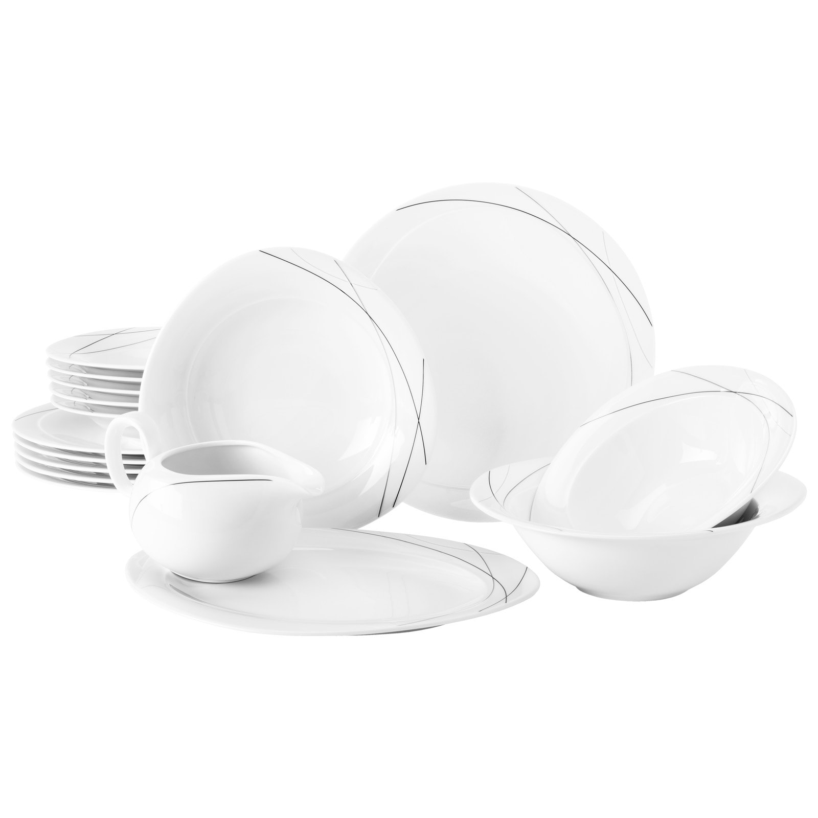 Seltmann Weiden Tafelservice Trio Highline 16er Set 