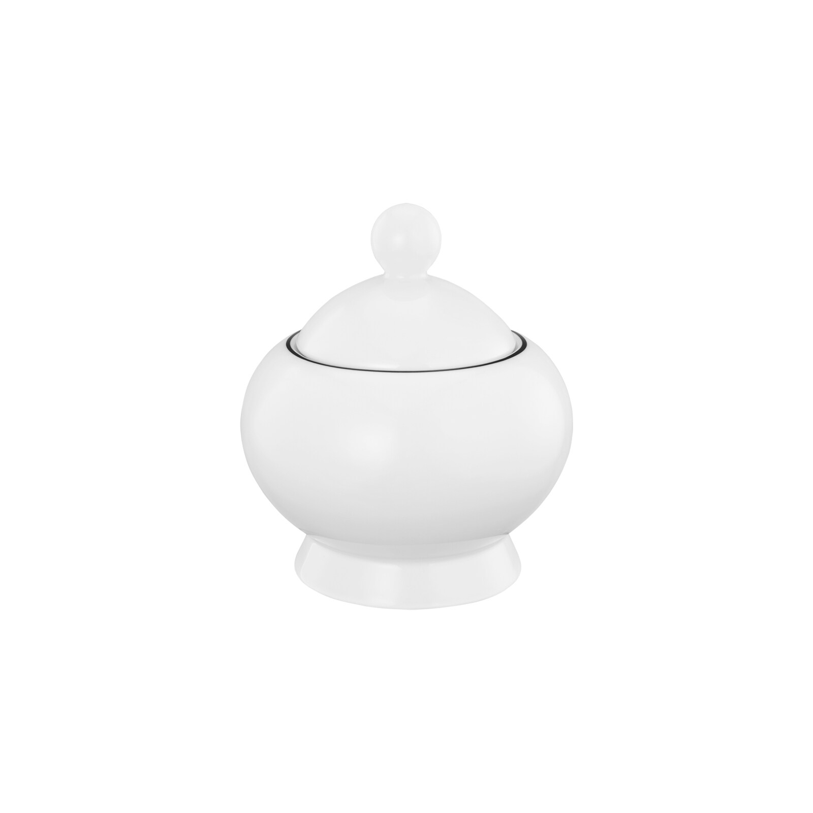 Seltmann Weiden Zuckerdose Lido Black Line 0,25 l 