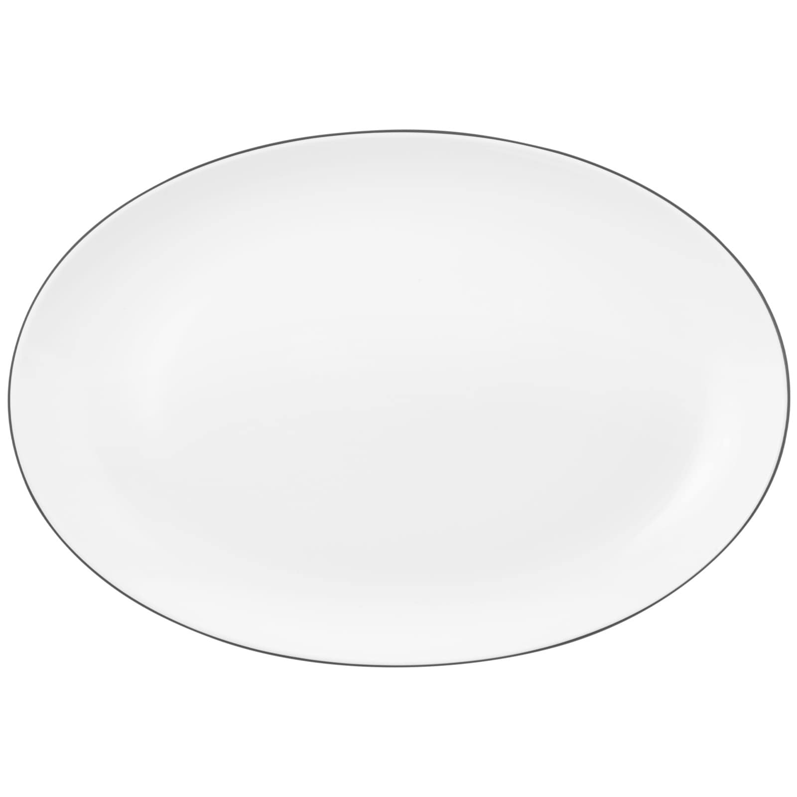 Seltmann Weiden Servierplatte Lido Black Line 35 x 24 cm 