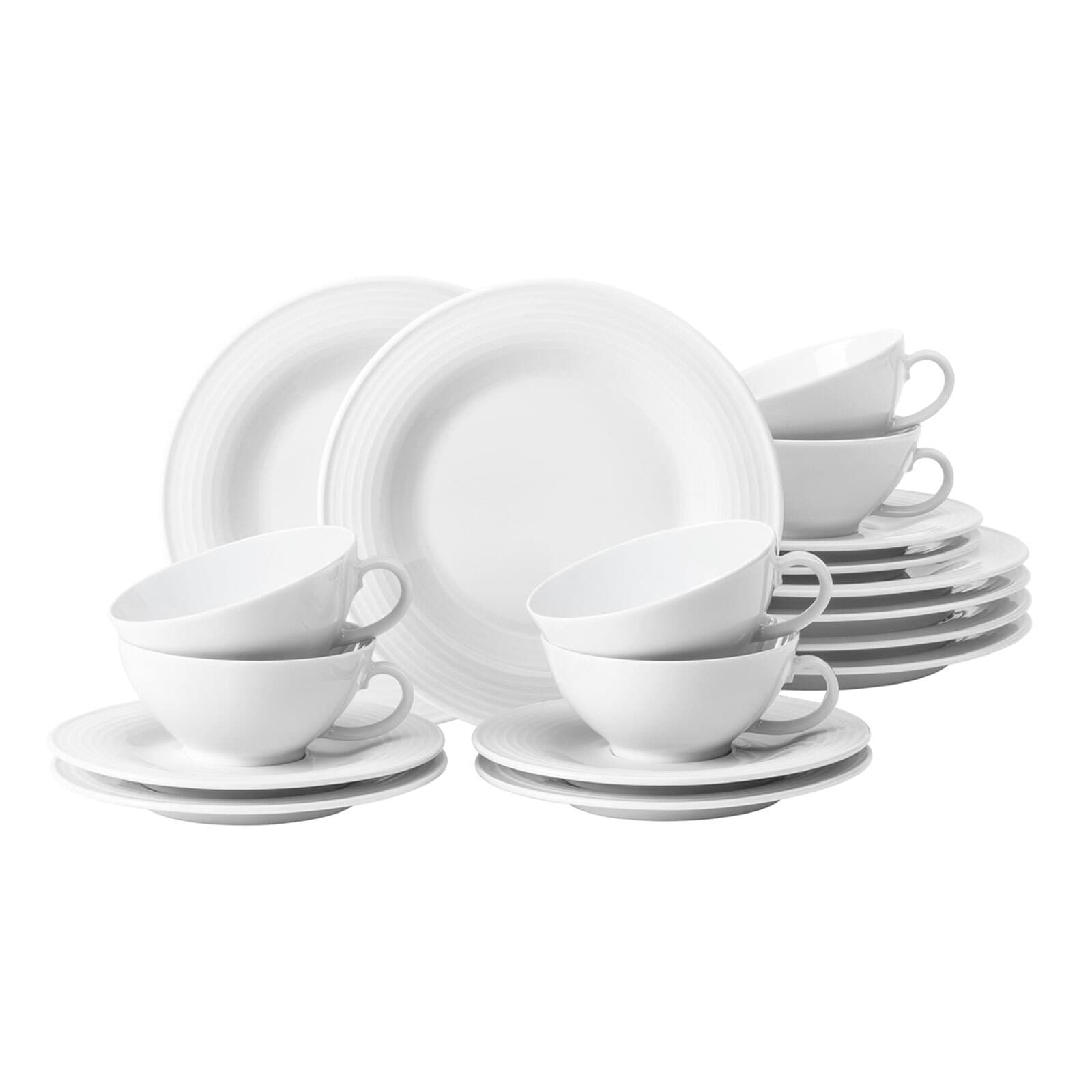 Seltmann Weiden Teeservice Beat Color Glaze 18er Set 