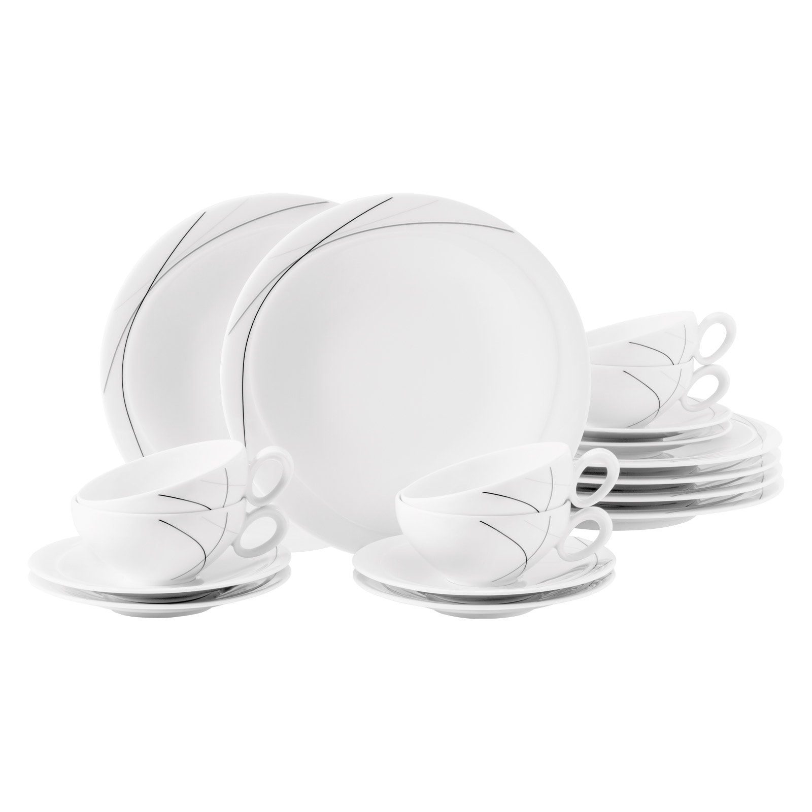 Seltmann Weiden Teeservice Trio Highline 18er Set 