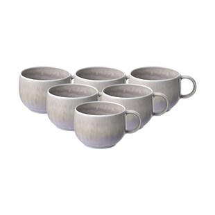 like. by Villeroy & Boch Espressotassen Perlemor Sand 60 ml 6er Set 