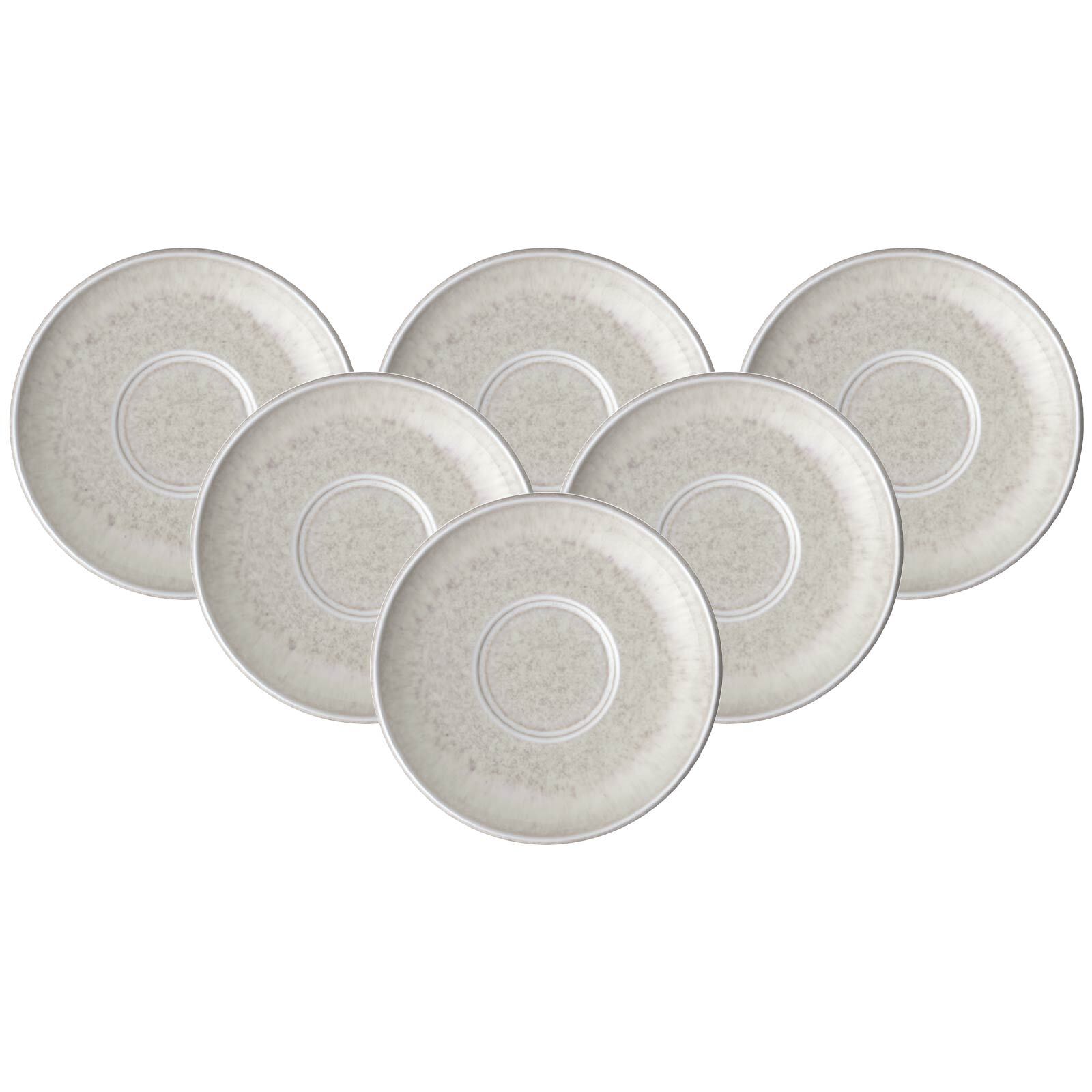 like. by Villeroy & Boch Espressountertassen Perlemor Sand &oslash; 12 cm 6er Set 