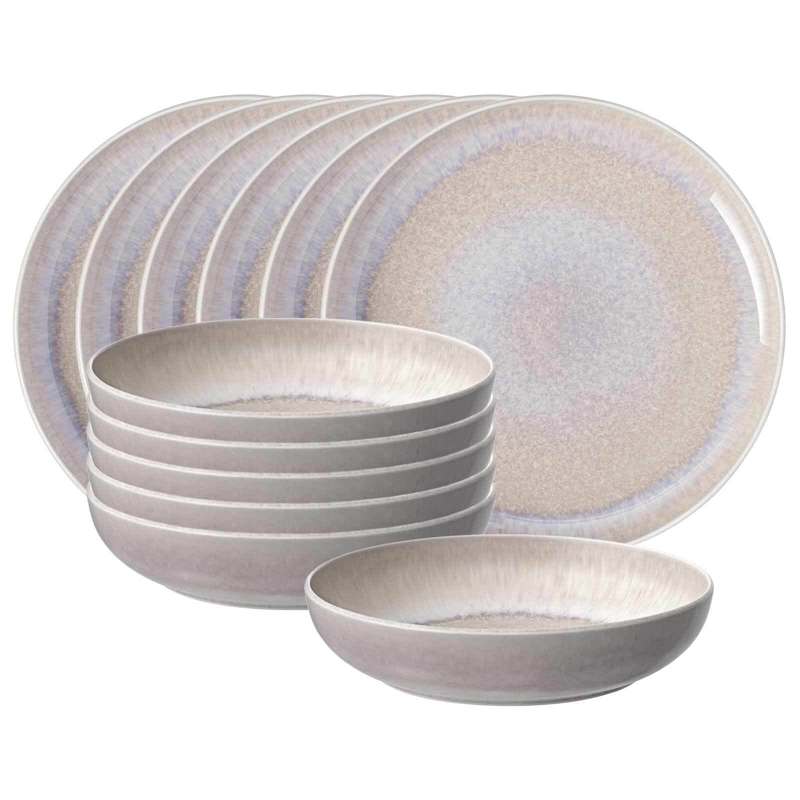 like. by Villeroy & Boch Tafelservice Perlemor Sand 12er Set 
