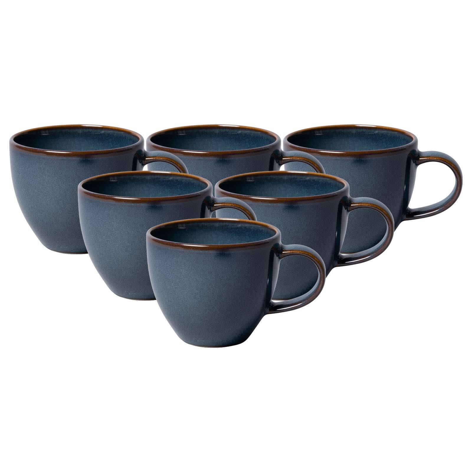 like. by Villeroy & Boch Espressotassen Crafted Denim 60 ml 6er Set 